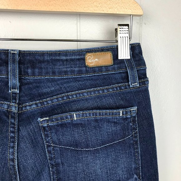 Paige Premium Denim Hollywood Hills Classic Rise Boot Jeans Bootcut Size 28 - Picture 6 of 13